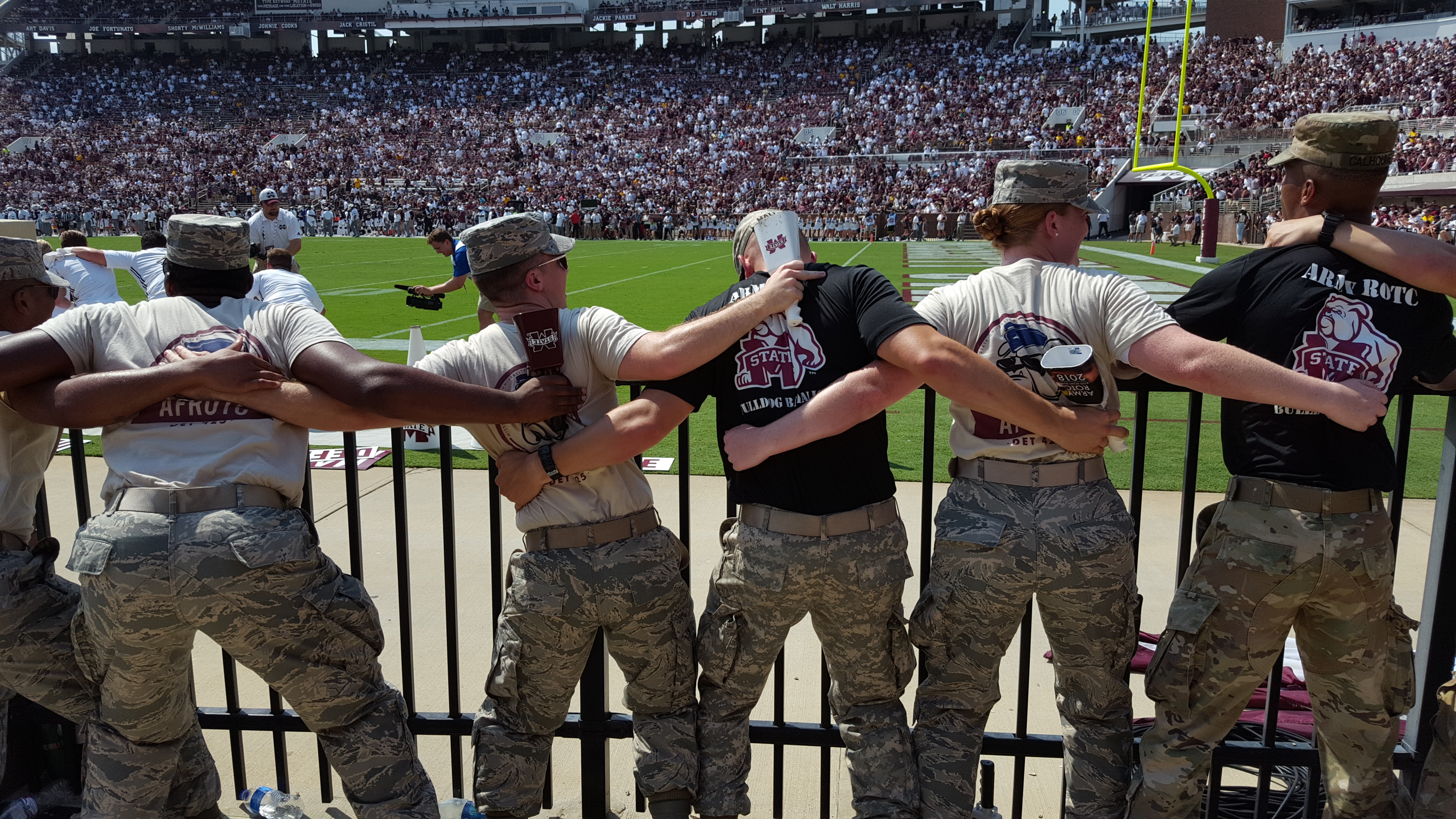 Army and Air Force cadets