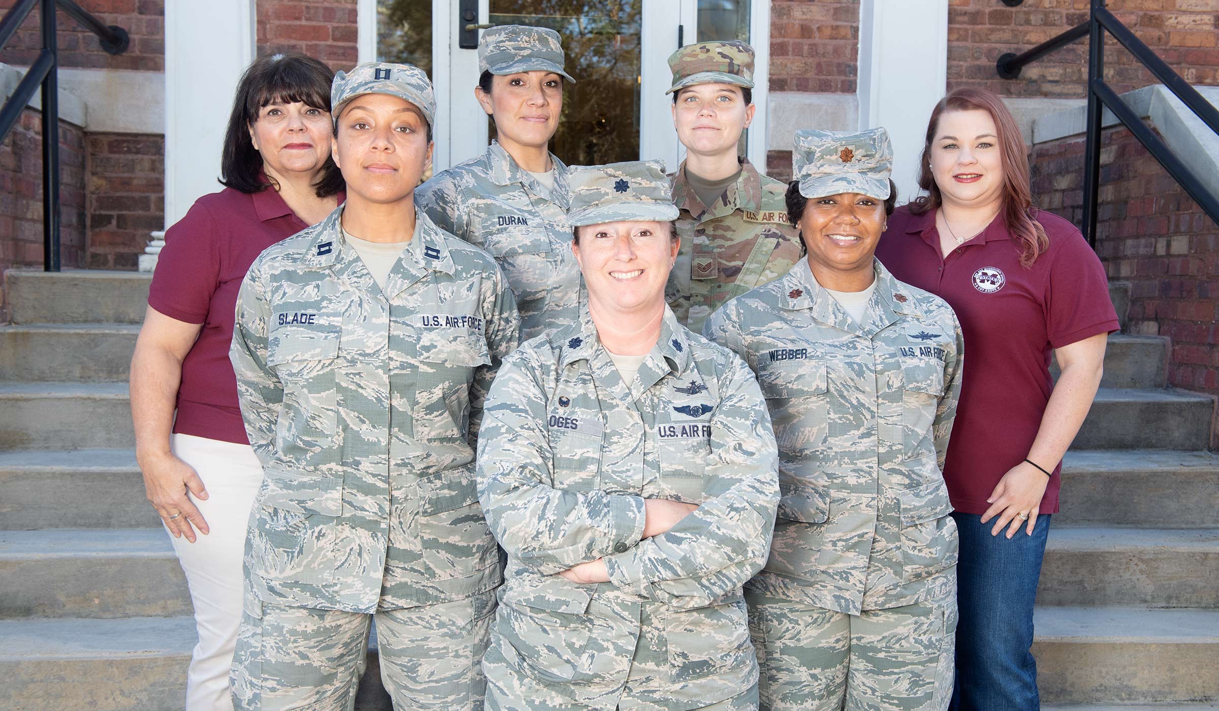 The Cadre of AFROTC Det 425